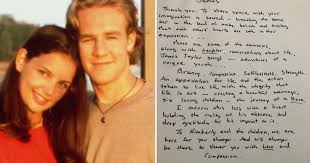 Katie Holmes despidió a James Van Der Beek con una carta emotiva: 'El viaje de un héroe, lloro esta pérdida'