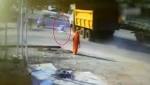 VIDEO: narrowly escapes being over