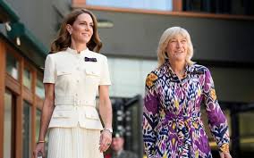 Catherine, Princess of Wales arrives at Wimbledon