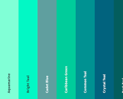 Image of Teal color