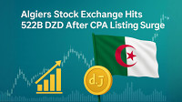 Algiers Stock Exchange Hits 522B DZD After CPA Listing Surge