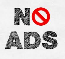 Image result for no advertising