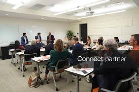 Licensable picture: Attendees listen at a fireside chat about quantum technology co-hosted by IonQ and Quantum Coast Capital, with support from the