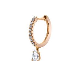 Image of Anita Ko Diamond Huggie Earrings