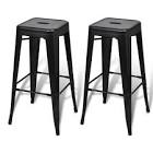 Images correspondant chaise de bar acier