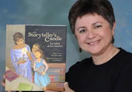 ... 15th-October 15th), I&#39;m posting an interview I did for the Storyology eZine with Author, Storyteller and Librarian extraordinaire, Lucia Gonzalez. - lucia1