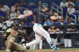 Padres Marlins Baseball