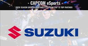 スズキ株式会社が「CAPCOM CUP 13」のトップパートナーに就任！カプコンとより強力なパートナーシップの構築へ