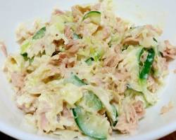 ツナとマヨネーズのサラダ