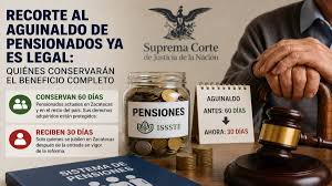 Recorte al aguinaldo de pensionados ya es legal: quiénes conservarán el beneficio completo