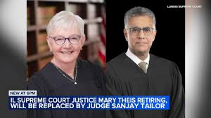 Illinois Supreme Court Justice Mary Jane Theis Retires, Sanjay Tailor Appointed