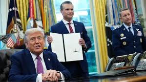 Ông Trump tái định danh quân đội, lập lại Bộ Chiến tranh