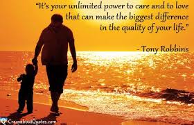 It&#39;s your unlimited power to care and to love that can make the ... via Relatably.com