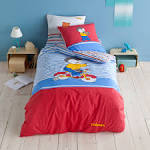 Parure de lit T choupi Cycling coton - Blancheporte