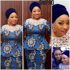 Image result for ankara and lace designs