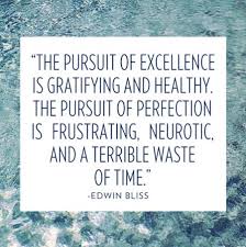 The pursuit of excellence is gratifying and heathy, the pursuit of ... via Relatably.com