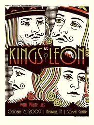 Inspiração, Cartazes de Rock: Kings Of Leon. - imagem3