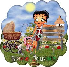 Résultat de recherche d'images pour "gifs hello coucou betty boop"