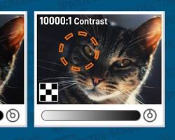 Projector contrast ratio