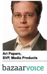 Ari Paparo With ecommerce retailers infusing their publishing plans with ad placements and sponsored mini-sites, Ari Paparo said yesterday that he&#39;s excited ... - paparo