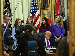 'You absolute moron': White House goes nuclear as photos of Trump dozing off during Oval Office event goes viral