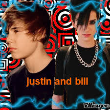 justin bieber and bill kaulitz. justin bieber and bill kaulitz. they are the hottest guys i`ve ever seen; Tags: Bill justin - 535452636_2059904