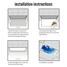 Light Filters Ceiling Led Ceiling Light Covers - 2Ft X 4Ft ...