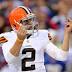 ClevelandBrowns QB Johnny Manziel sore arm flares up again