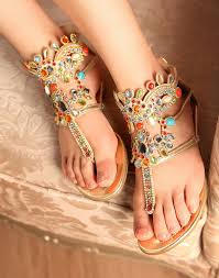 Most Beautiful eid Collection GirlzZz Sandles 2015 New designes