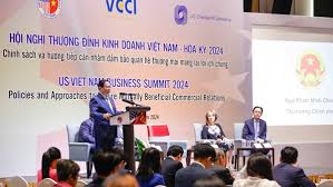 Thủ tướng dự Hội nghị Thượng đỉnh Kinh doanh Việt Nam - Hoa Kỳ năm 2024 - Báo Công an Nhân dân điện tử