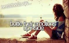 Let&#39;s let out all those bottled up emotions. Those emotions cause ... via Relatably.com