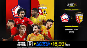 Comment regarder LOSC - RC Lens ? Date, heure, streaming et comment regarder la Ligue 1 McDonald’s sur Ligue 1+, disponible sur DAZN​