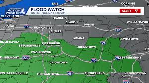 Severe Thunderstorm & Flood Warnings Issued for Western Pennsylvania
