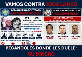 Destaca embajador Ronald Johnson duro golpe financiero a la red criminal y política del Cártel de Sinaloa