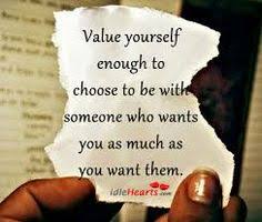 Value yourself! #self esteem | Quotes for Women! | Pinterest ... via Relatably.com