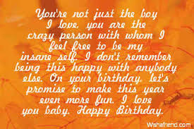 Birthday Wishes For Boyfriend - Alegoo.com via Relatably.com