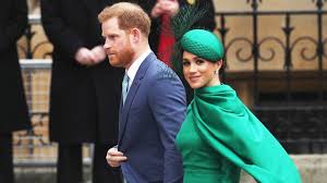 Meghan Markle and Prince Harry during a royal engagement