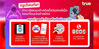 TRUE เตือนภัย! มิจฉาชีพแอบอ้างติดตั้งเน็ต หลอกโอนเงิน - Imagen principal del artículo