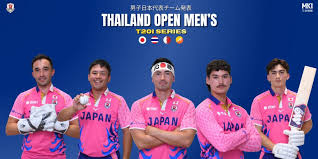 Japan Cricket Association Men’s Touring Team Announced for Thailand Quadrangular Series