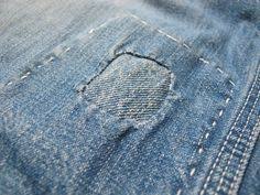 Résultat de recherche d'images pour "darning jeans"