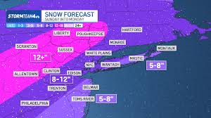 Projected snow totals shift as winter storm watches blanket NYC area: What to know