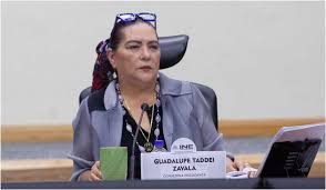 Chofer de Guadalupe Taddei aparece como apoderado de empresa proveedora del INE