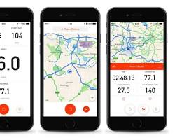 Image of Strava iOS app