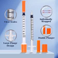 Diabetic Syringes with Needle, 1ml-31G-1/2" – Syringewithneedle