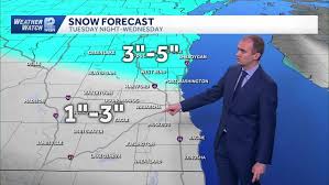 Snow & wintry mix tonight and Wednesday morning