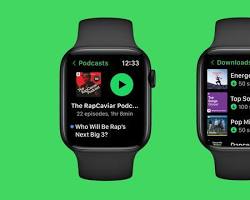 Best Entertainment Smartwatch Apps - Spotify smartwatch app