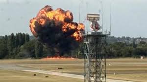 Plane crash aftermath