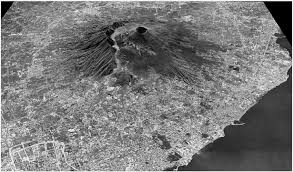 The inhabited area around Vesuvius volcano in a 3D perspective view... | Download Scientific Diagram
