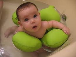 Create a Developmental Playground for your Baby in the Bath Tub! - Papillon-baby-bath-ring-on-buyers-infant
