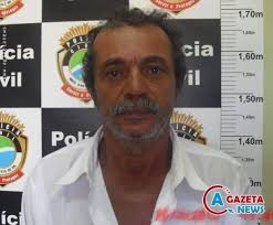 O acusado, José Emídio da Silva, de 53 anos. Ele foi preso nessa quinta em Aral Moreira, 7 anos após matar uma mulher por ciúmes em Eldorado. - 582433592_55efa036adda645c09515d39bfa22db6